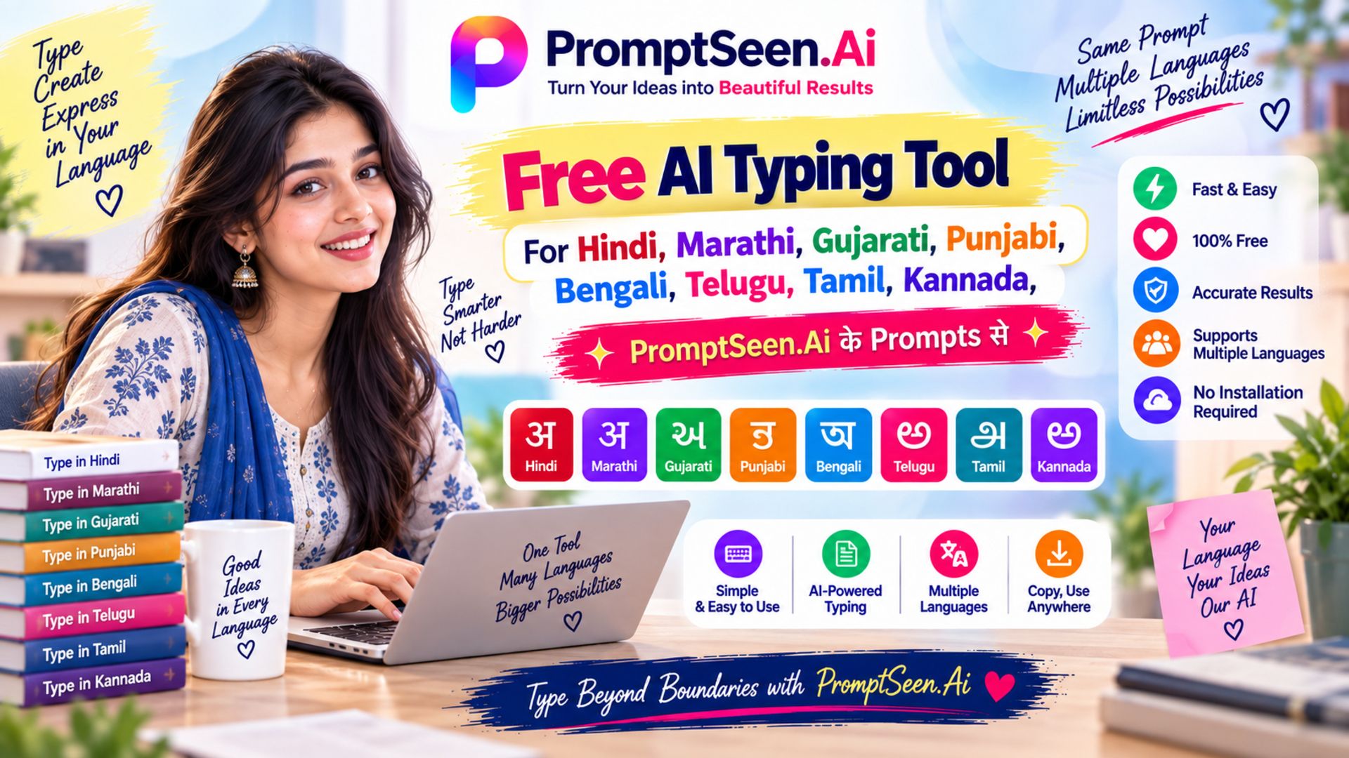 AI Typing Tool in Hindi