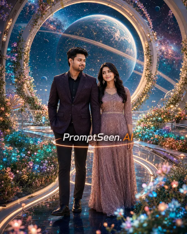 The Orbital Celestial Garden Comatozze Couple