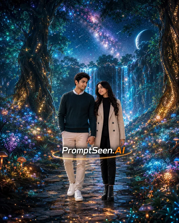 Starlight Enchanted Forest Comatozze Couple