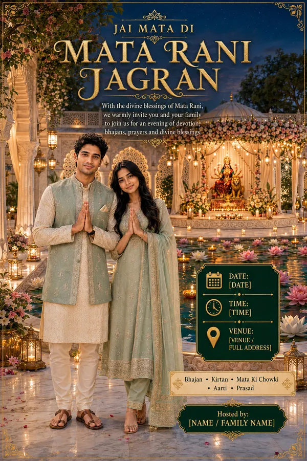 Divine Lotus Courtyard Jagran