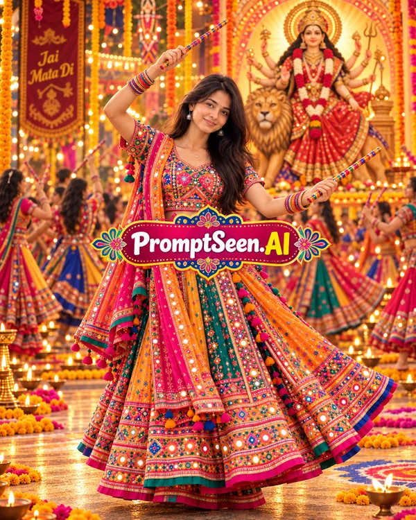 Garba With Maa Durga Blessings