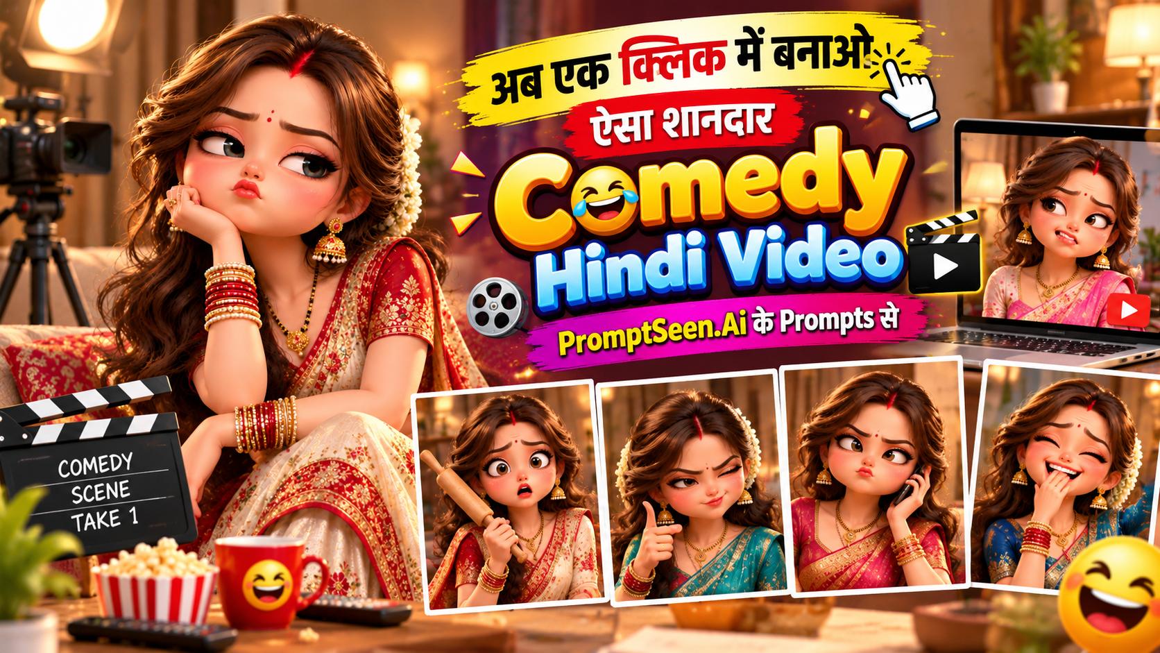 Comedy Video Prompt in Hindi