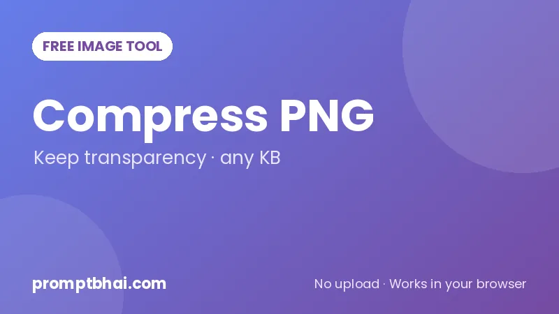 Compress PNG