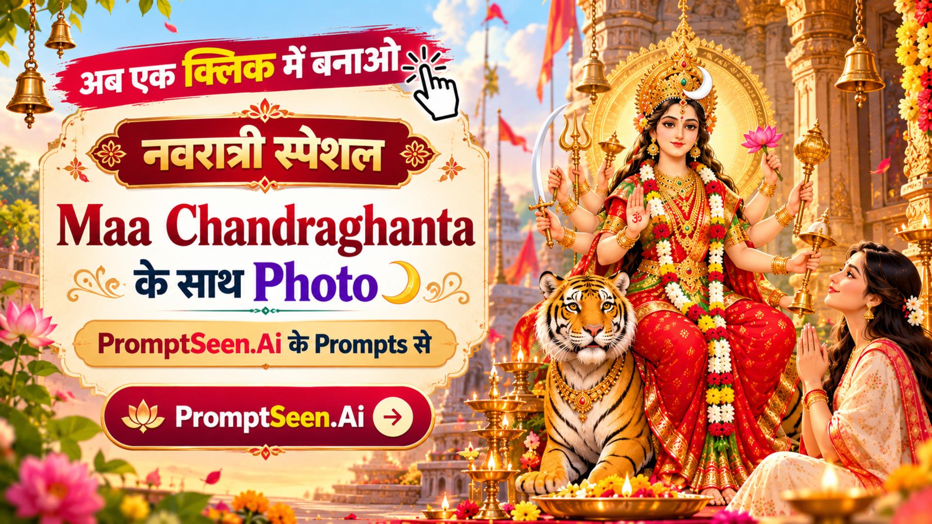 Maa Chandraghanta AI Photo Prompts