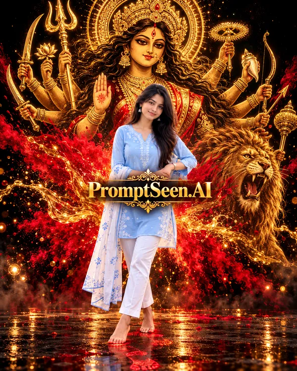 Swarn Shakti Aura Photo Prompt