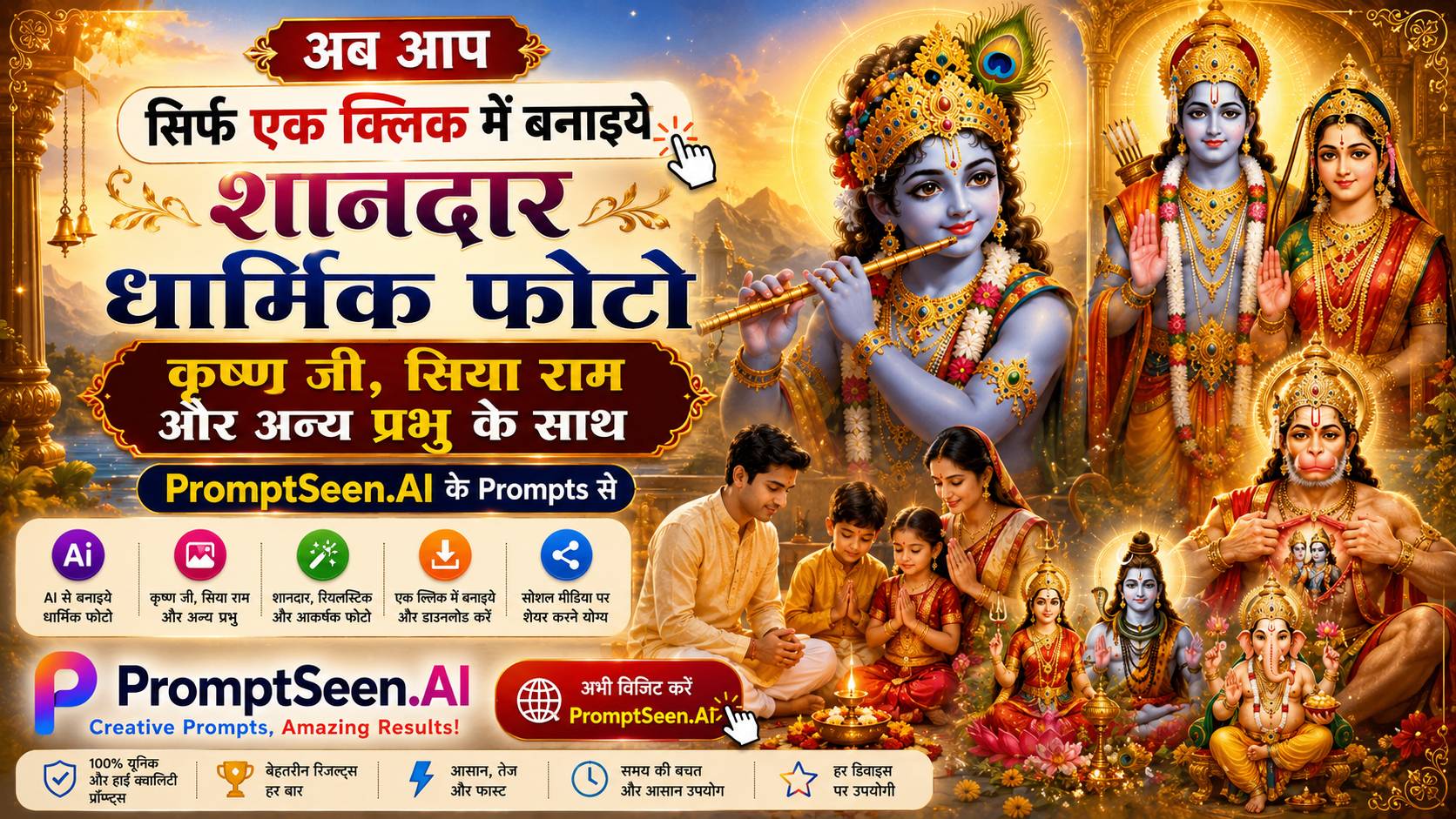 Shivaratri Prompt for Kids & Family