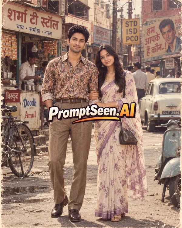 1980s Indian Street Style