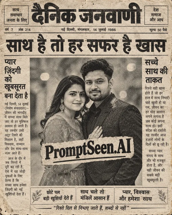 1980s Newspaper Photograph