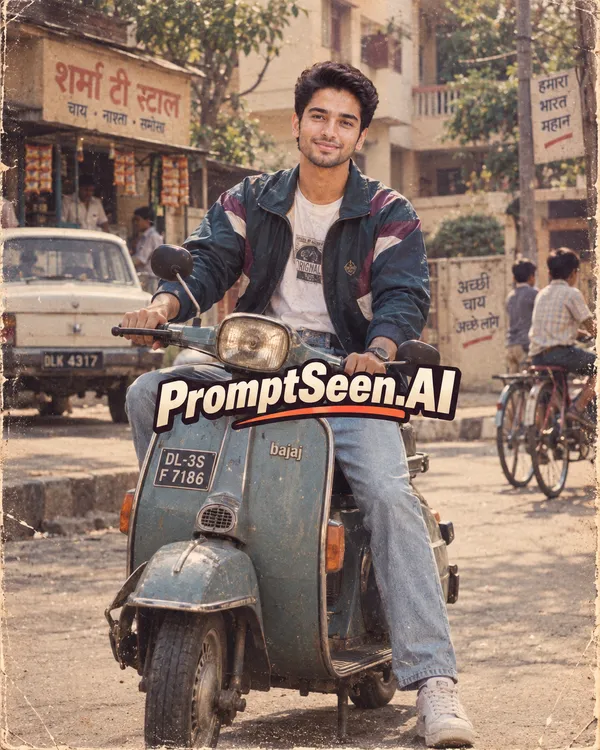 1990s Indian Scooter Ride