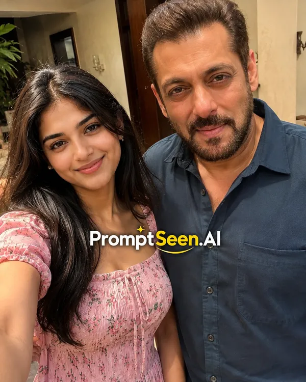 Selfie with Salman Khan Prompt