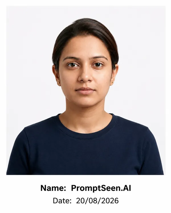 School College Admission Photo Name + Date