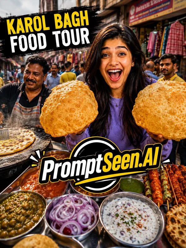 Sunny Market Food Tour Prompt