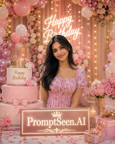 Princess Pink Birthday Party For Girl