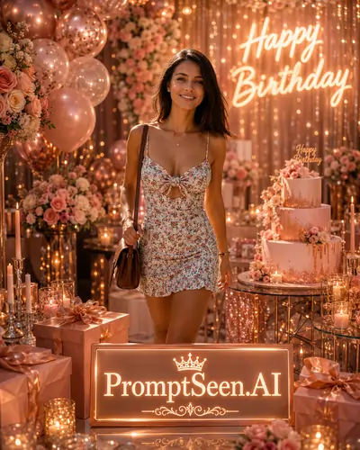Luxury Rose Gold Birthday Edit