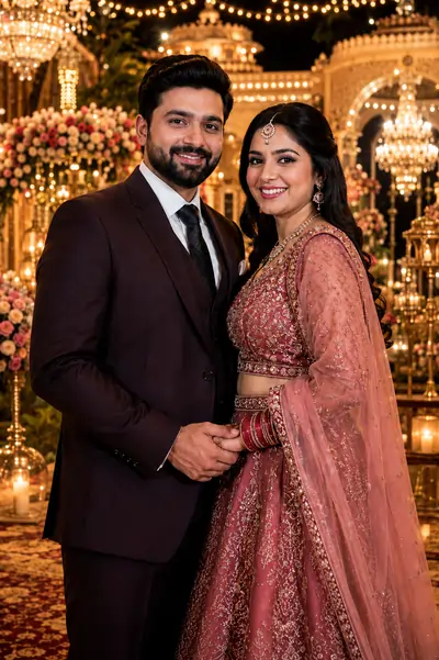 Luxury Wedding AI Background Replacement