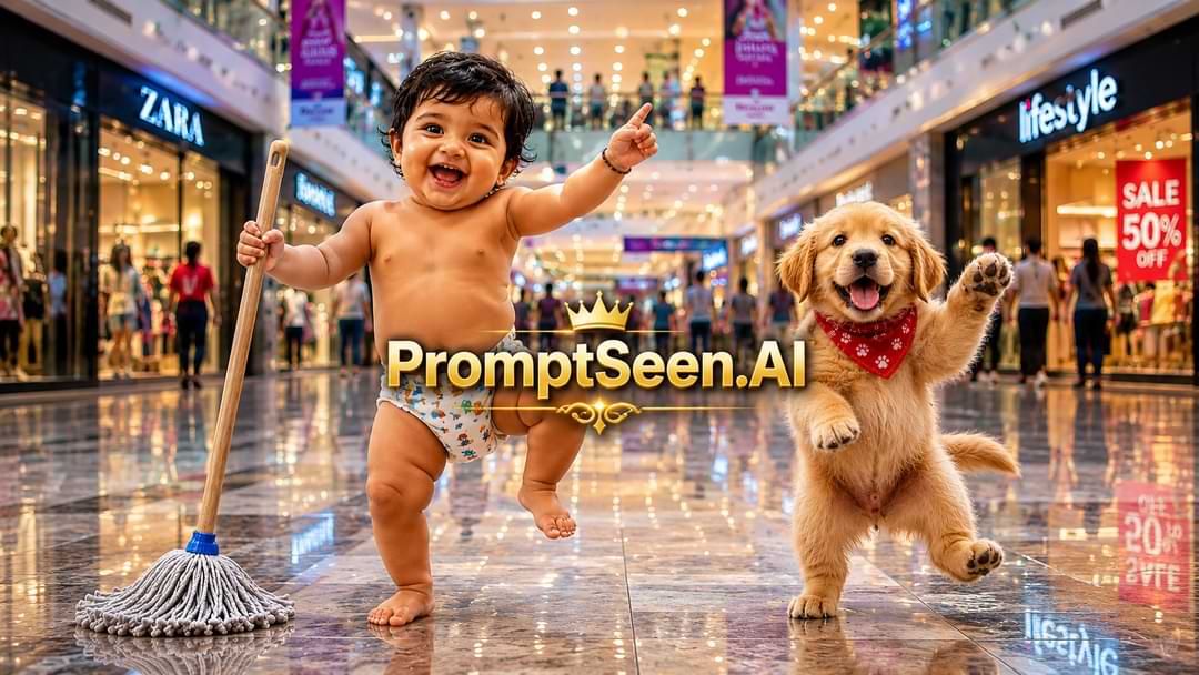 Baby Bhangra Dance AI Video Prompt