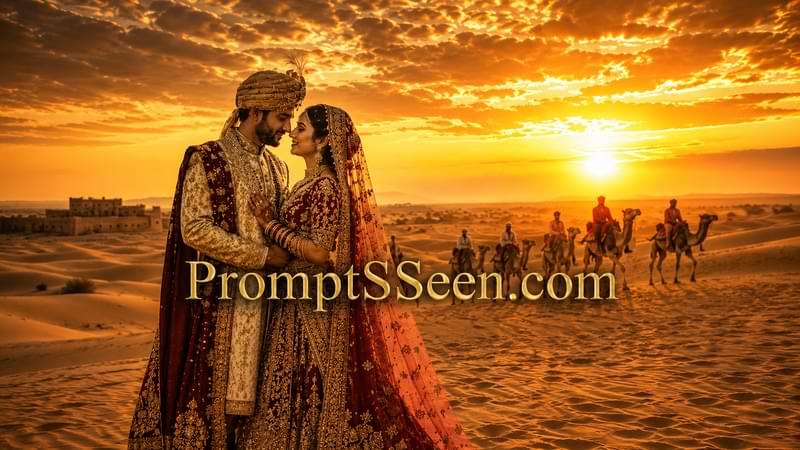 Wedding Couple Prompt for Gemini AI