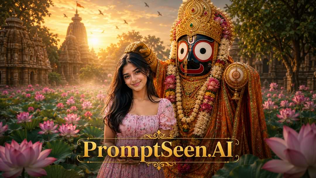 Jagannath Ji Realistic Photo Prompt For Girls, Boys & Couple