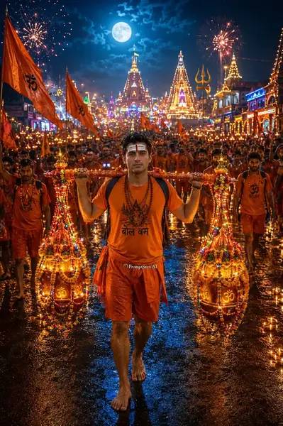 Night Festival Kawad Devotion