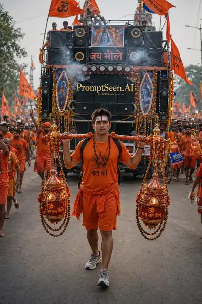 Grand DJ Kawad Yatra Photojournalism