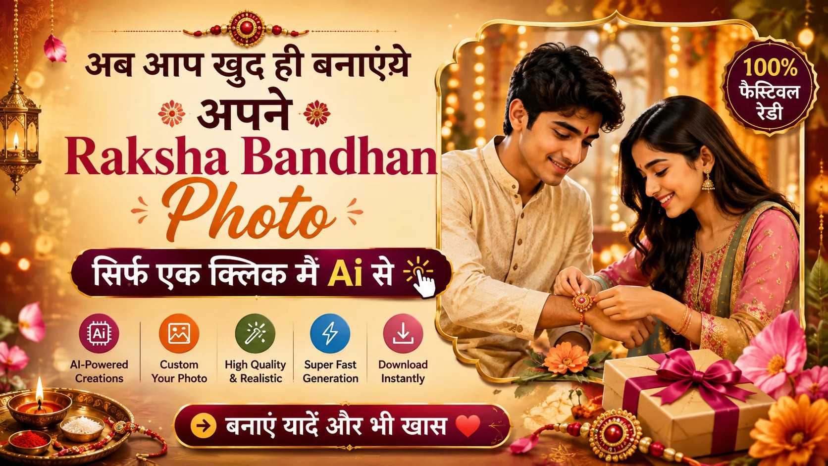 Raksha Bandhan 2026 ai Prompts