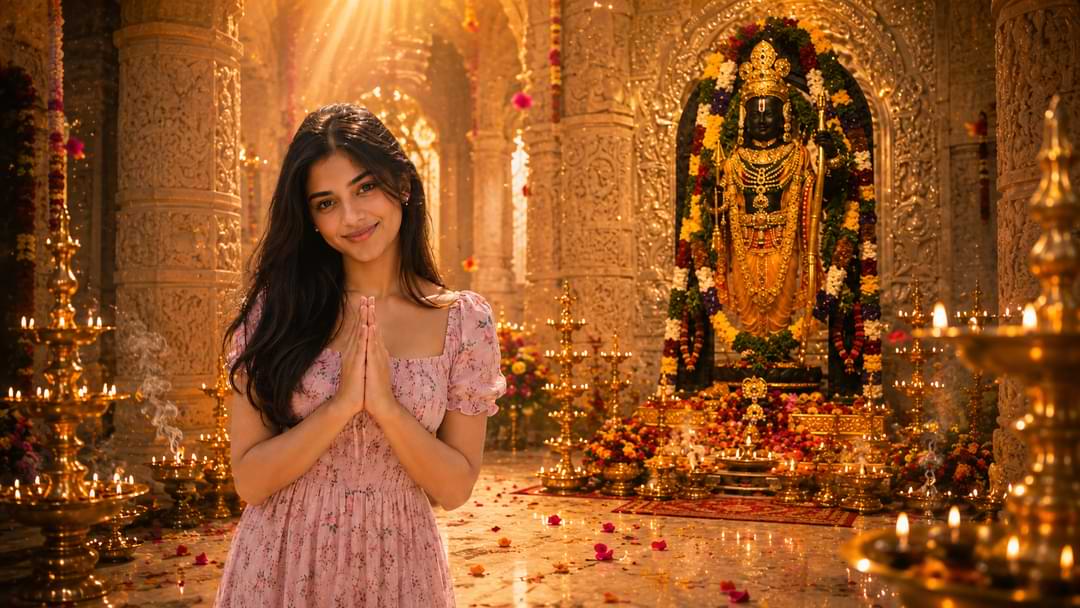 RAM Mandir Picture Prompt