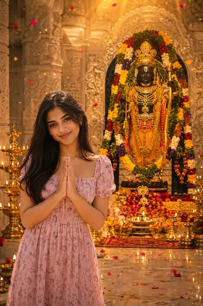 Divine Darshan Ramlalla Portrait