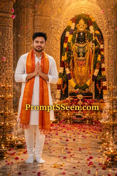 Traditional Indian Devotion Prompt