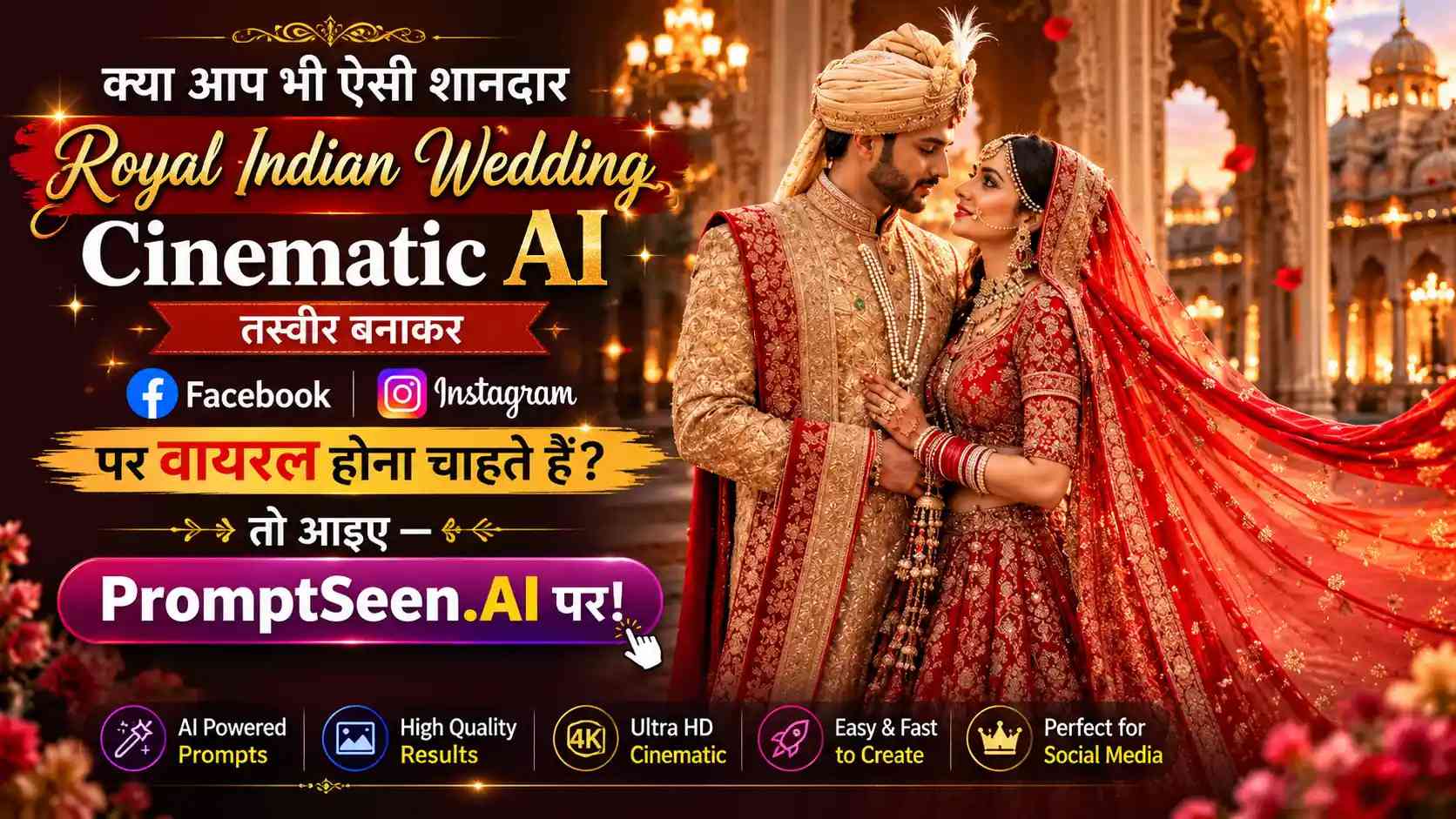 Indian Wedding Prompt Templates